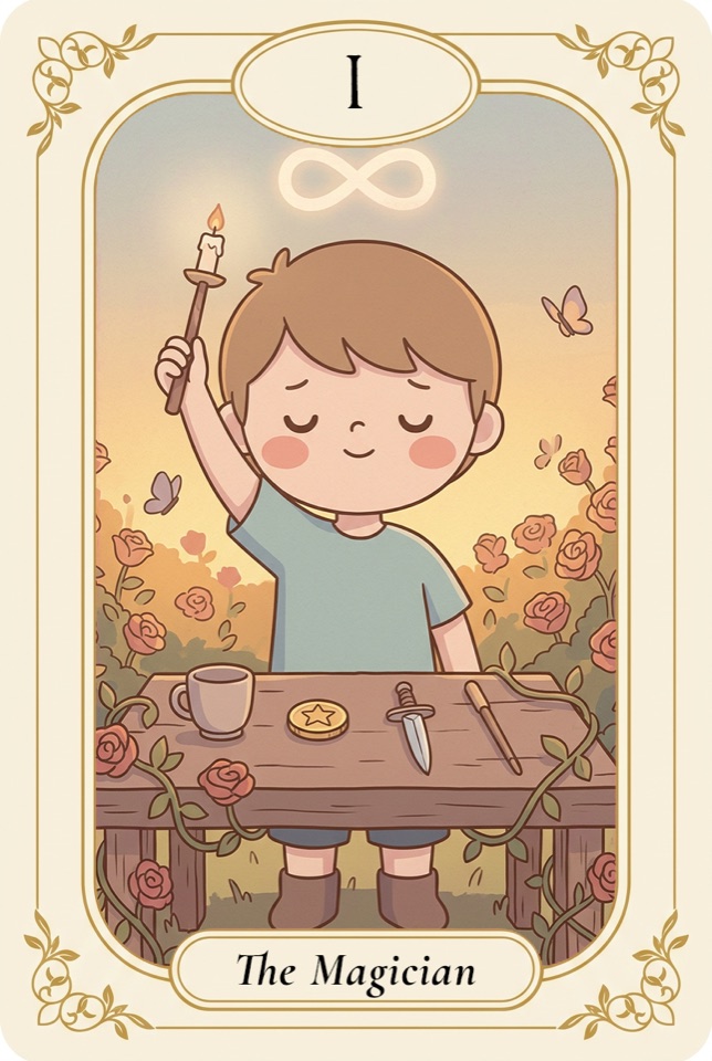 타로 카드 마법사 (The Magician)