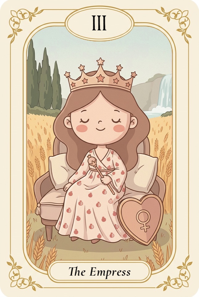 타로 카드 여황제 (The Empress)