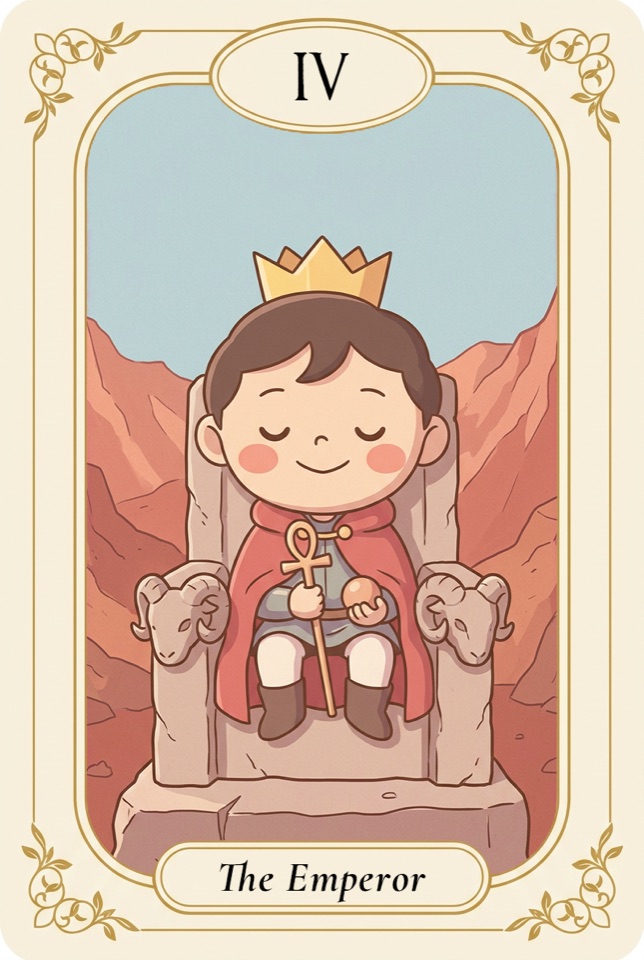 타로 카드 황제 (The Emperor)
