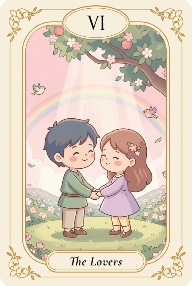 타로 카드 연인 (The Lovers)