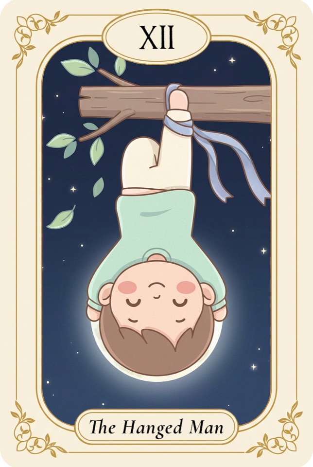 타로 카드 매달린 사람 (The Hanged Man)